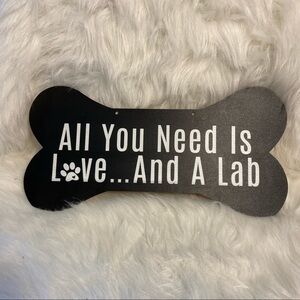 Bone Sign All You Need Is Love ‎ And A Lab Milestone